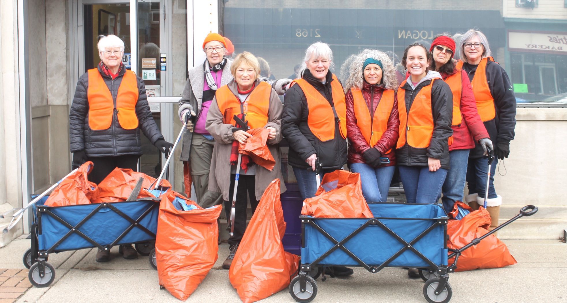 Logan litter pick up